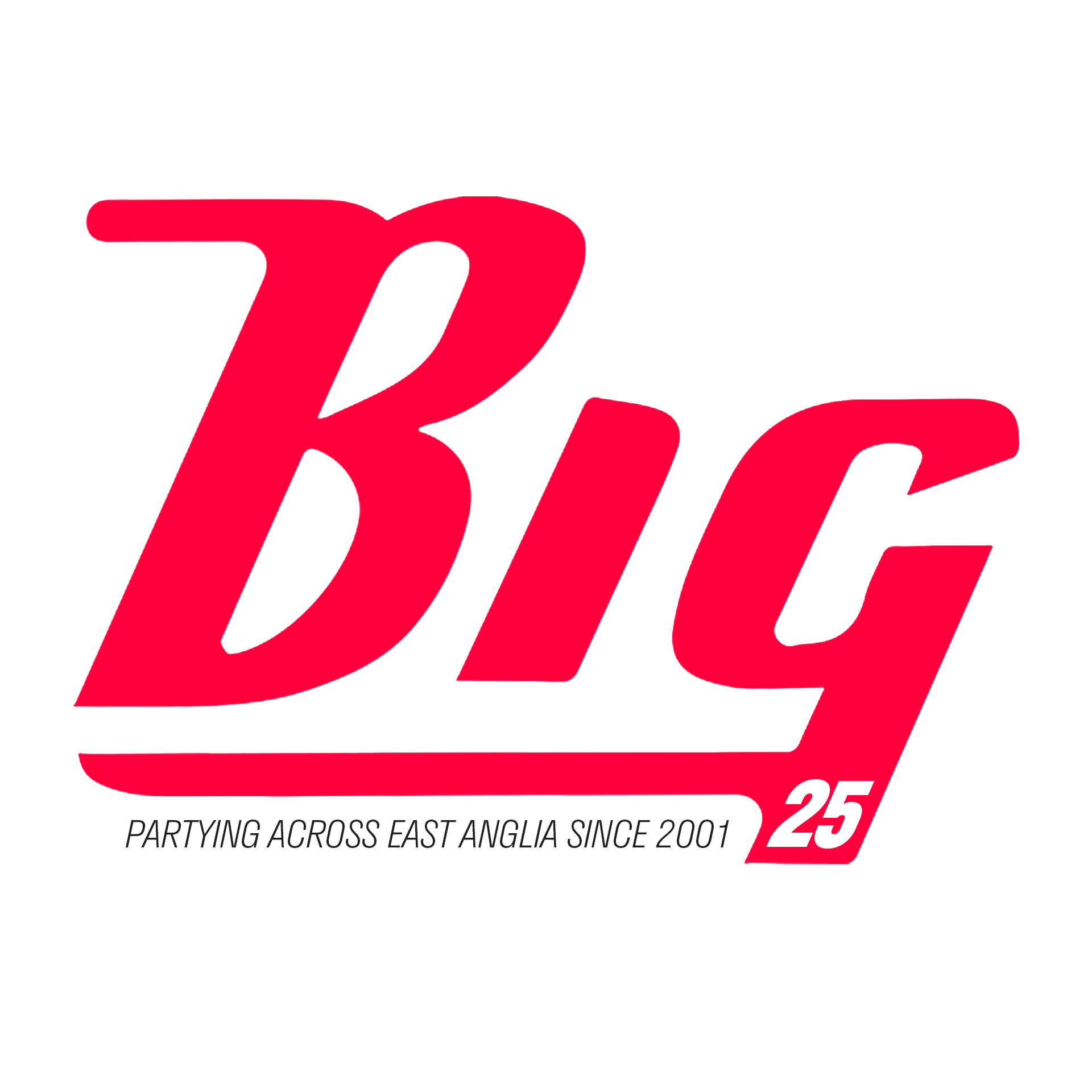 BIG 25 — Partying across East Anglia since 2001